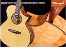 Tablet Screenshot of gitarrenbau-meigel.de